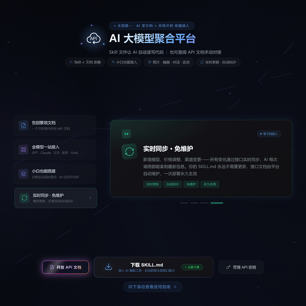 后台API接口管理中心